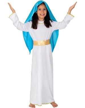 Jomfru Maria kostume til piger