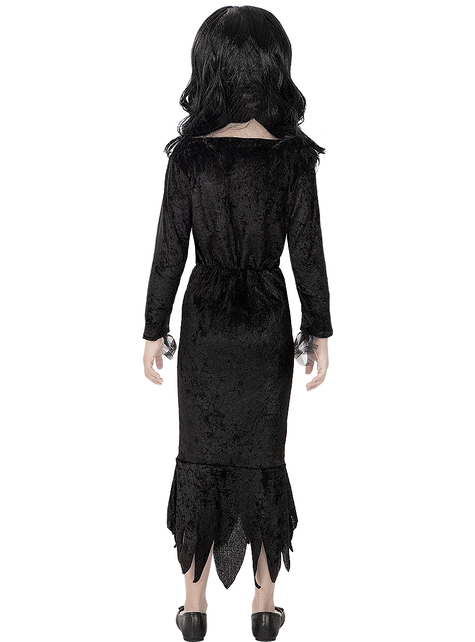 Morticia Addams Kostüm für Mädchen - The Addams Family