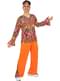 Disfraz de Hippie feliz para hombre talla grande