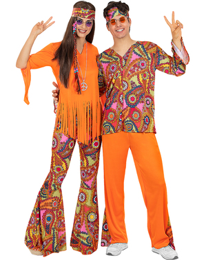 Costum Happy Hippie pentru femei, mărimi mari