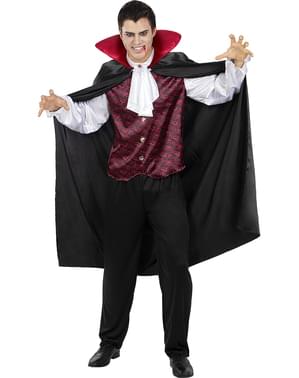 Costume da Conte Dracula da uomo taglie forti