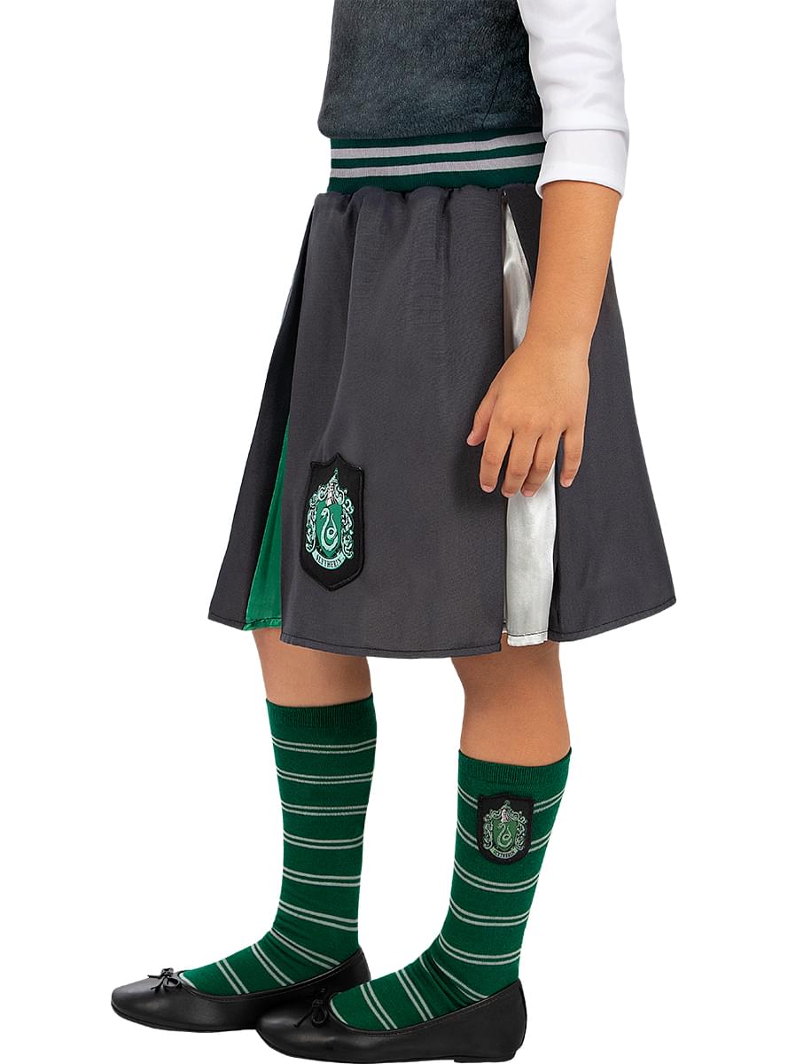 Falda de Slytherin para niña - Harry Potter
