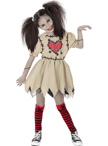 Voodoo Doll Costume for Girls Funidelia