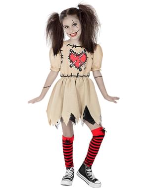 Fantasia Boneca Vudu Halloween Dia Criancas Presente Terror