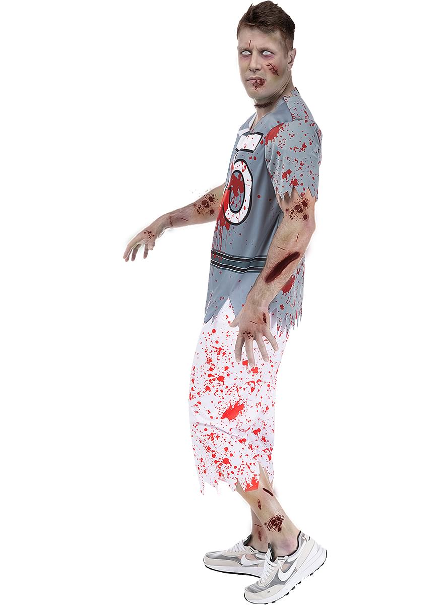 Zombi Rögbijátékos Jelmez Férfiaknak