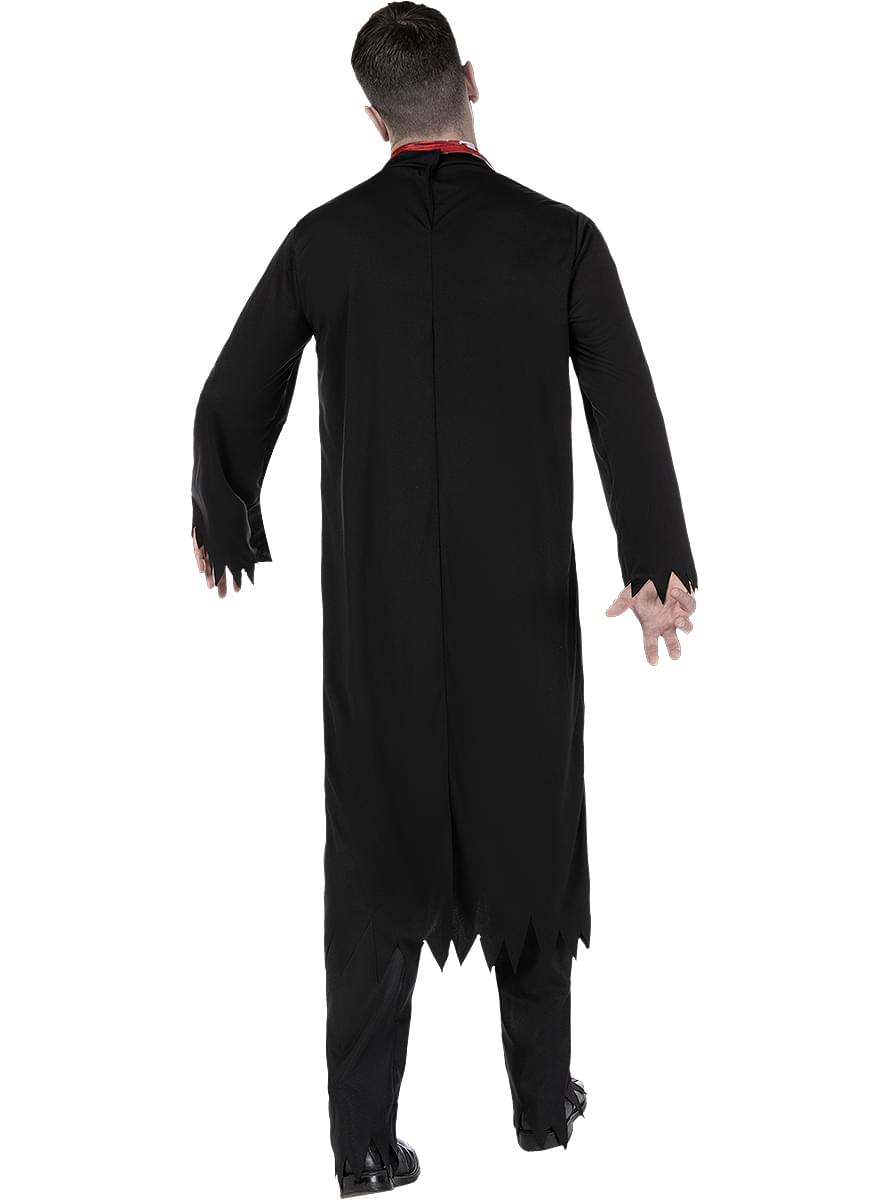 Costume da prete zombie da uomo