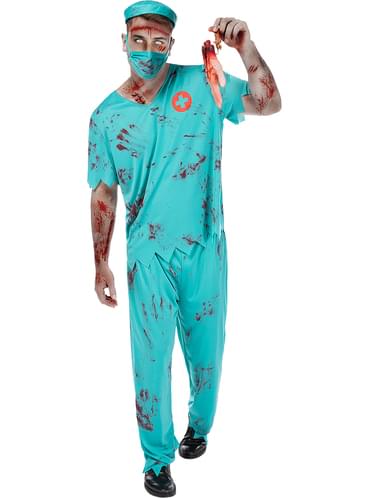 Costume Da Medico Chirurgo Zombie Per Uomo Funidelia