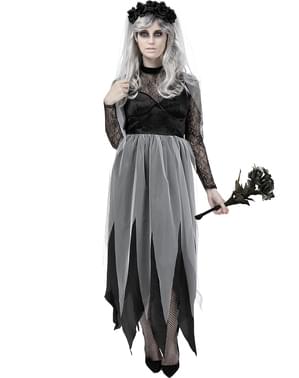 Generique - Déguisement fantôme années 20 Femme Halloween : : Mode