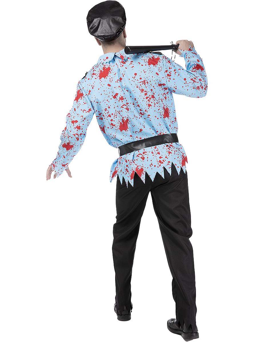 Pánsky kostým zombie policajt