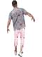 Disfraz de jugador de rugby zombie para hombre talla grande