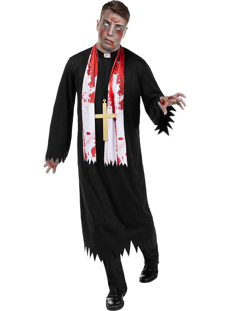 Zombie Priest -asu miehille Plus Koko