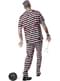 Déguisement prisonnier zombie homme grande taille