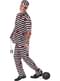 Zombie Prisoner Costume for Men Plus Size