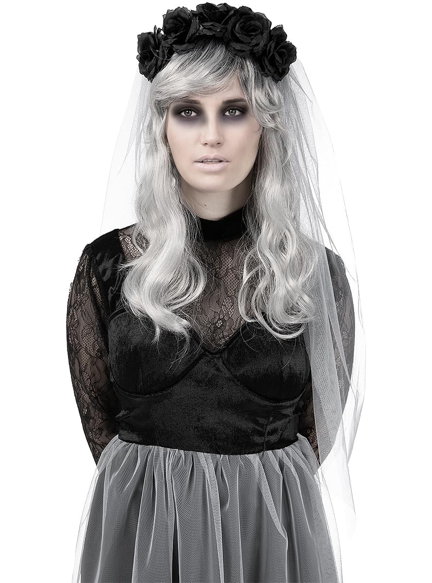Ghost Bride Costume for Women Plus Size
