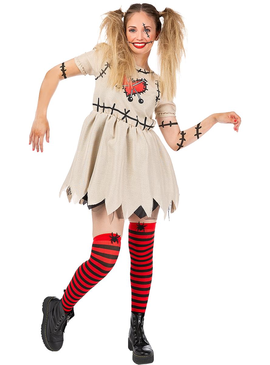 Γυναικεία στολή Κούκλα Βουντού σε μεγάλα μεγέθη