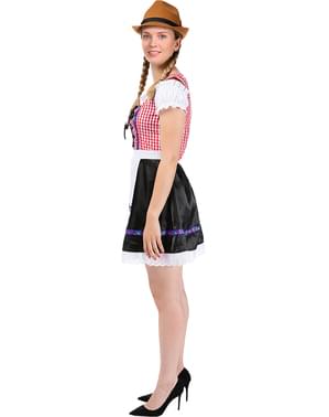 Maskeraddräkt Oktoberfest för henne stor storlek