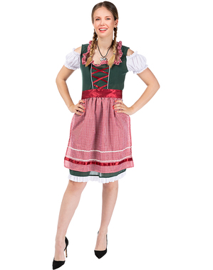 Tysk kostume til kvinder plusstørrelse