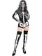 Skeleton costume for women