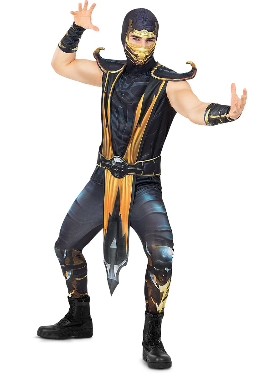 Fato de Scorpion - Mortal Kombat