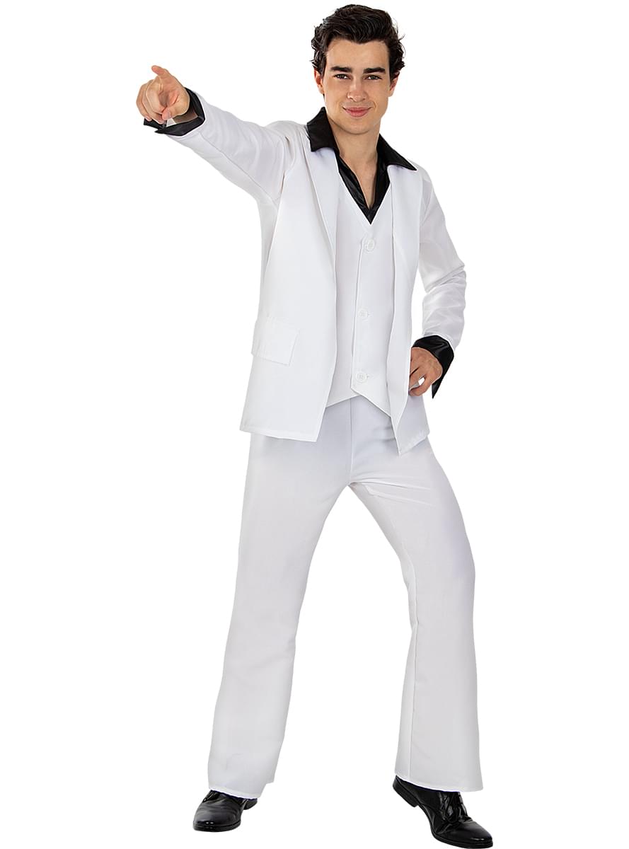70-tallet Disco kostyme til menn Plus Size