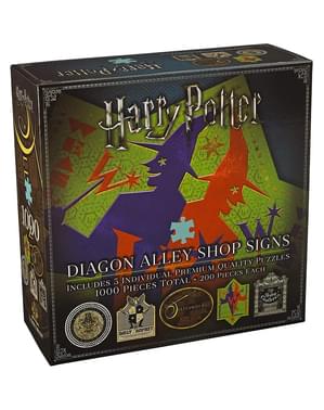 Diagon Alley Poestore Puzzle Sildid - Harry Potter