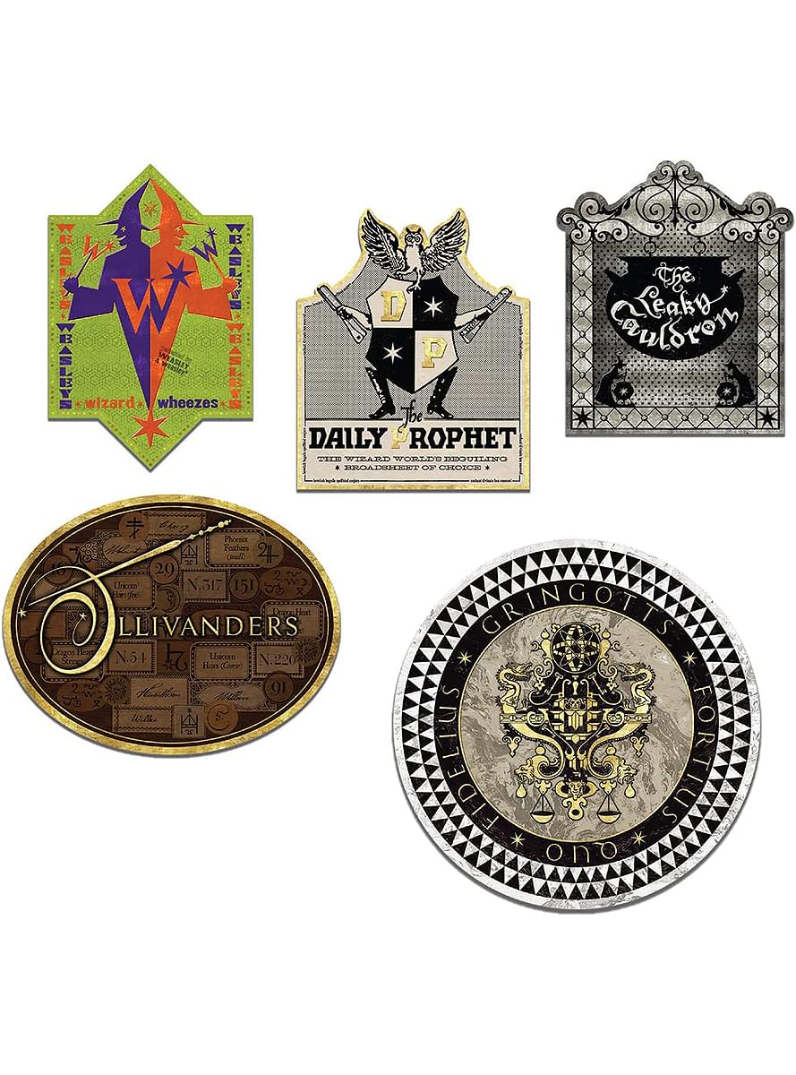 Púsl Diagon Alley Shop Signs - Harry Potter