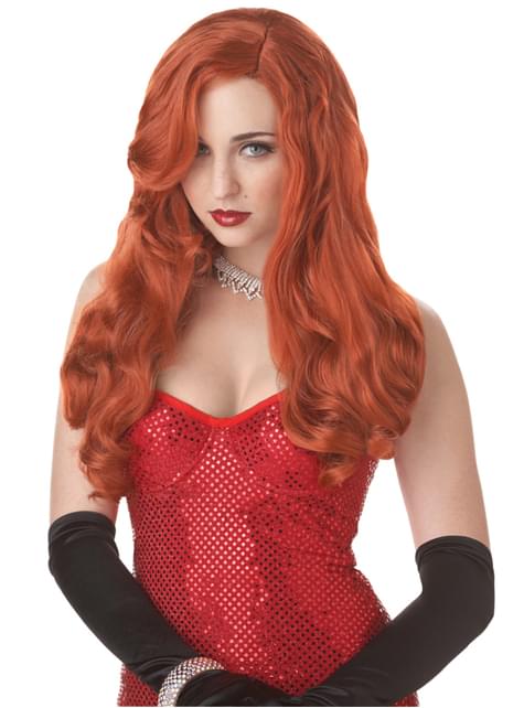 Perruque deguisement hot sale rousse