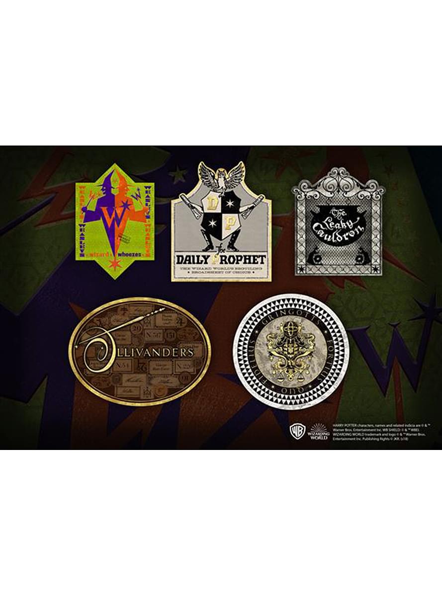 Puzzle Diagon Alley Shop Signs - Harry Potter