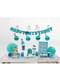 Kit de decoração de festa aniversário azul