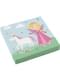20 princese servetes (33x33cm)