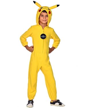 Pikachu Kigurumi Macacão Pijama Roupa Fantasia Cosplay Verão Adulto Oficial  Pokémon