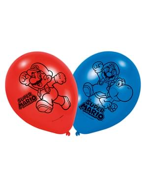 6 globos de Super Mario