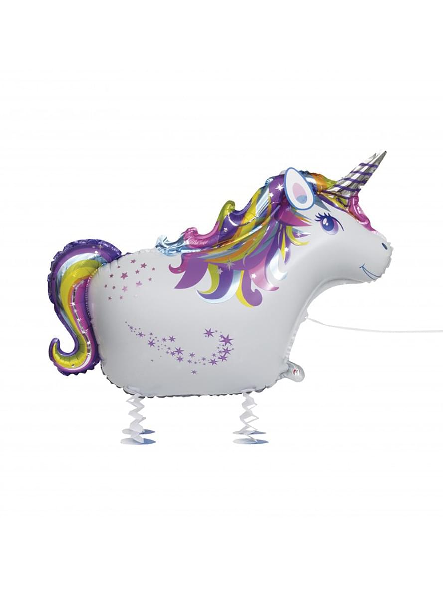 Globo de foil de unicornio mascota
