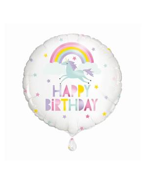 Palloncino di foil  Unicorno - Rainbow & Unicorn