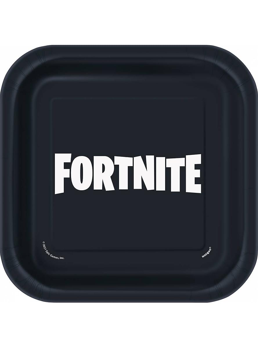 8 Fortnite Plates (18 cm)