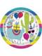 8 assiettes Lama Birthday (23 cm)