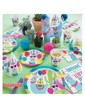 16 serviettes Lama Birthday