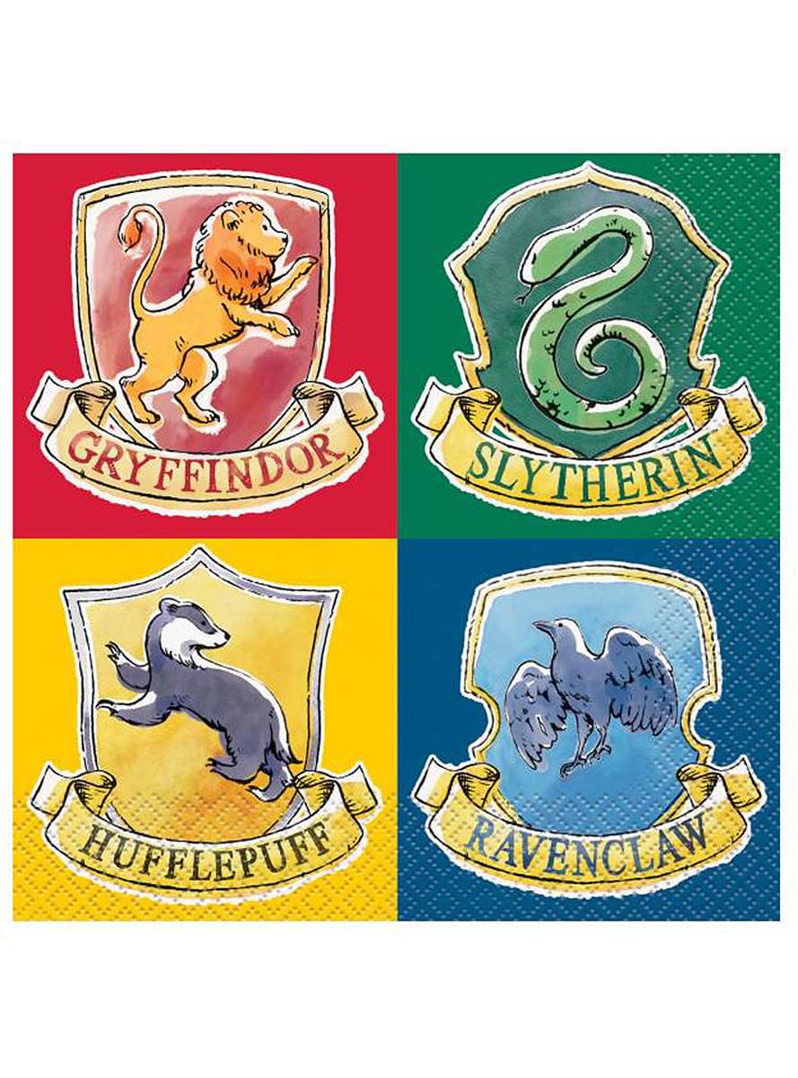 16 Harry Potter Napkins - Harry Potter World