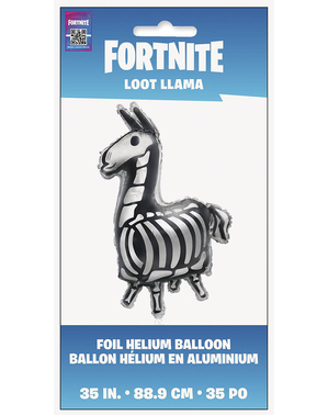 Balão de foil Lama Fortnite