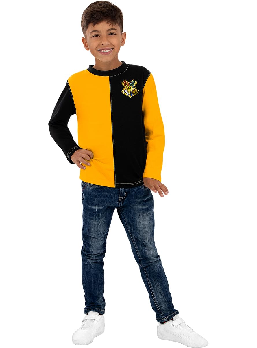 Stuttermabolur Cedric Diggory Torneo Tres Magos fyrir strák– Harry Potter