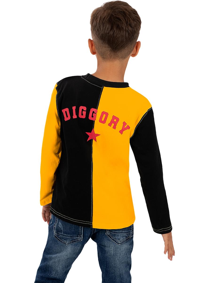 Stuttermabolur Cedric Diggory Torneo Tres Magos fyrir strák– Harry Potter
