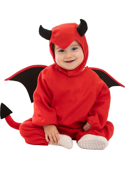 Disfraz mono diablo rojo bebé: ,y disfraces originales baratos - Vegaoo