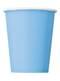 8 Pappbecher himmelblau - Basicfarben Collection