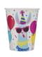 8 Llama Birthday Cups