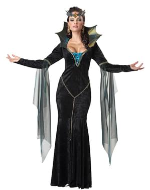 Dámský kostým zlá čarodějnice