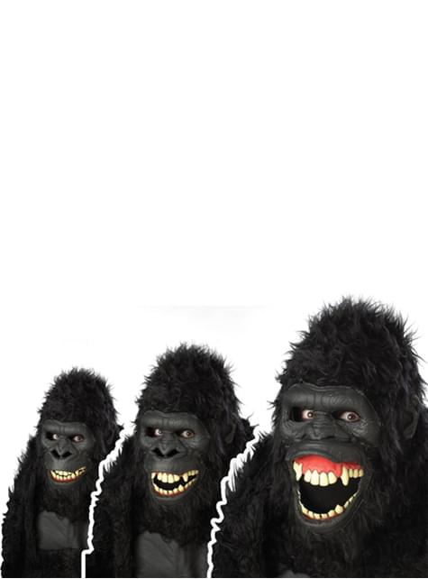 Aikuisten Viidakon Gorillan naamio