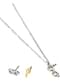 Hogwarts Necklace and Earring Gift Set - Harry Potter