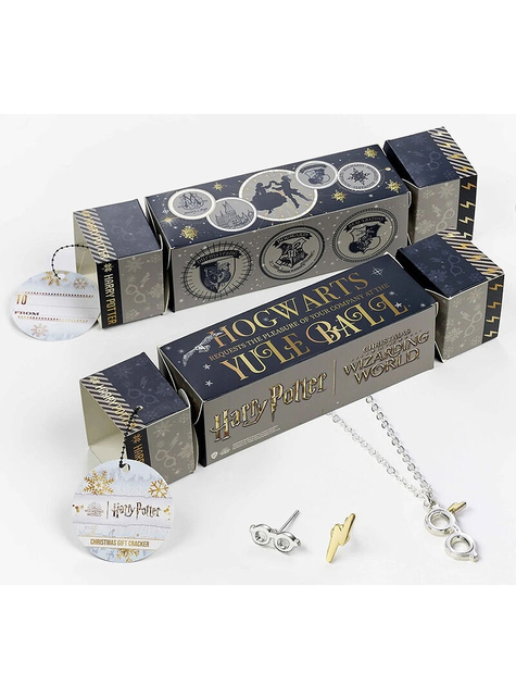 Set de regalo collar y pendientes Hogwarts - Harry Potter