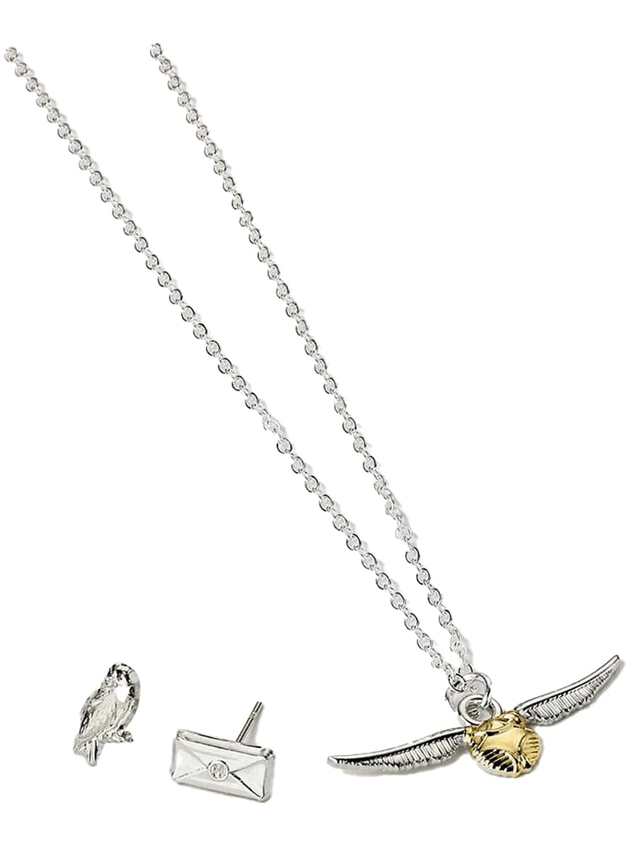 Set regalo collana e orecchini Harry Potter 