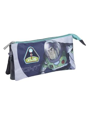 Estuche Buzz Lightyear con tres compartimentos